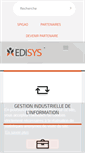 Mobile Screenshot of edisys.com